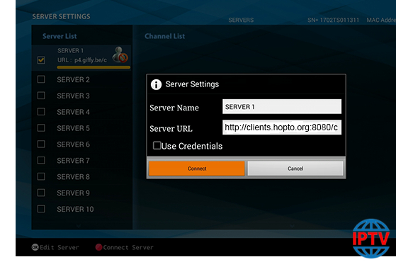 working mac address for iptv stalker in firetv