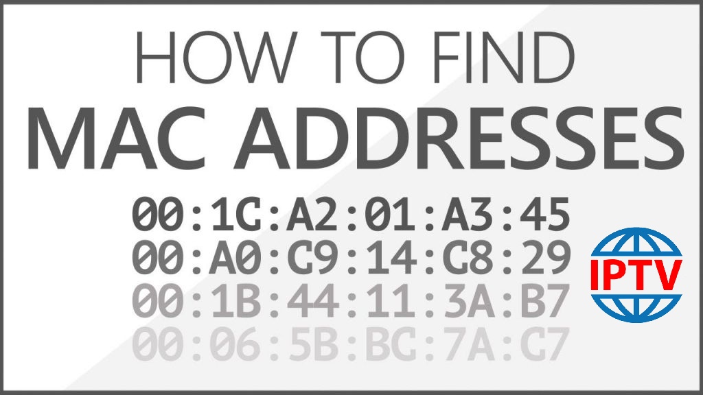 find mac address for kodi